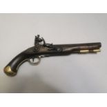 Early 19th. C. flintlock pistol