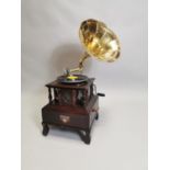 Victrola mahogany gramophone
