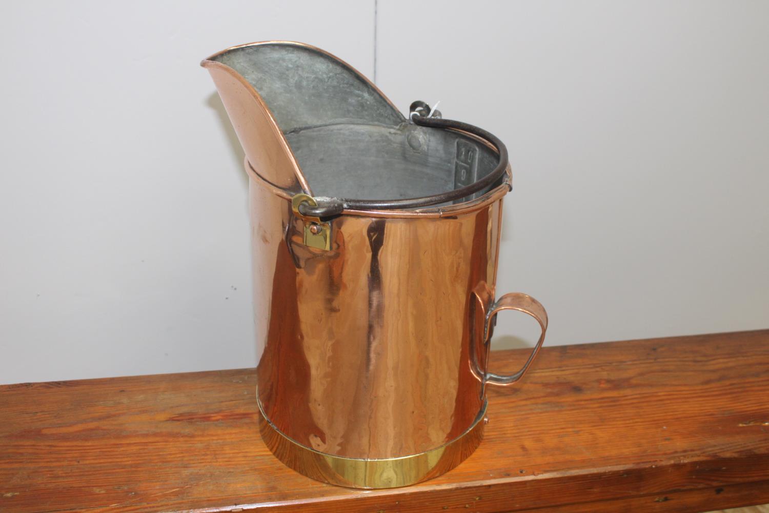 19th. C. copper jug