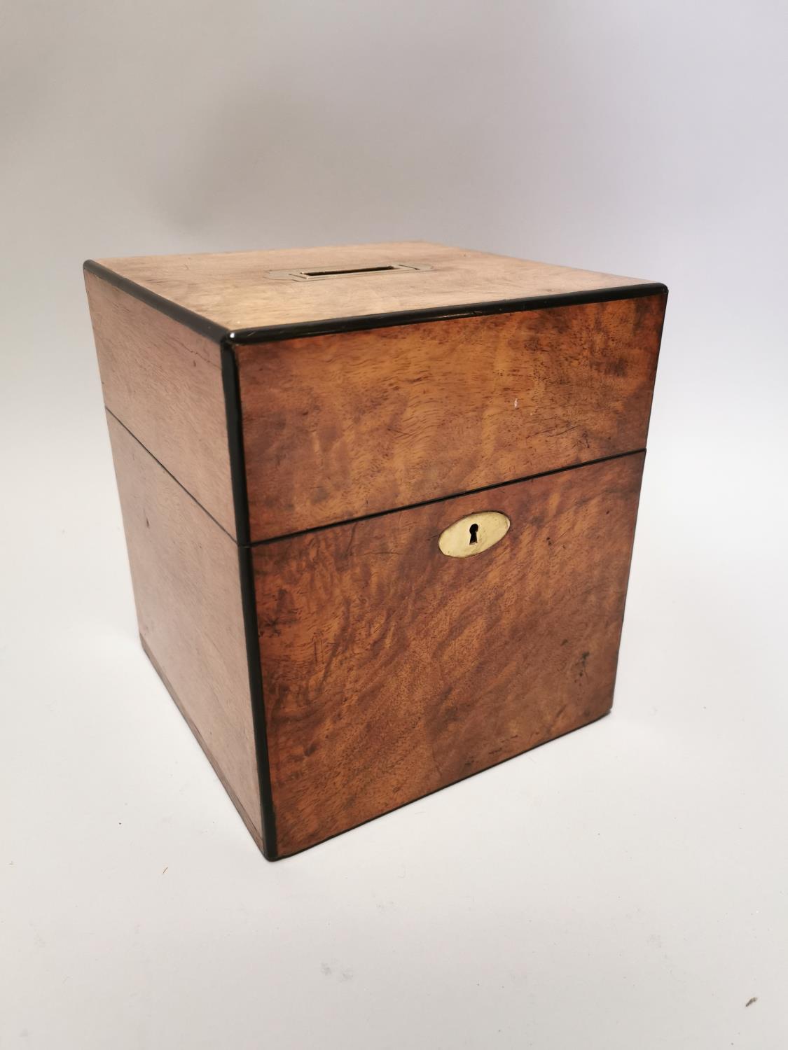 19th. C. mahogany box