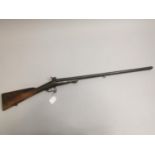 19th. C. percussion cap shot gun