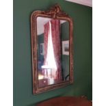 Very fine quality 19th. C. gilt wall mirror