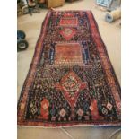 Persian hand knotted rug