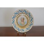 Sevres porcelain cabinet plate