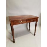 19th. C. mahogany side table