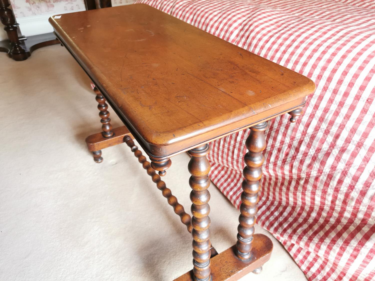 19th. C. mahogany centre table - Image 2 of 2