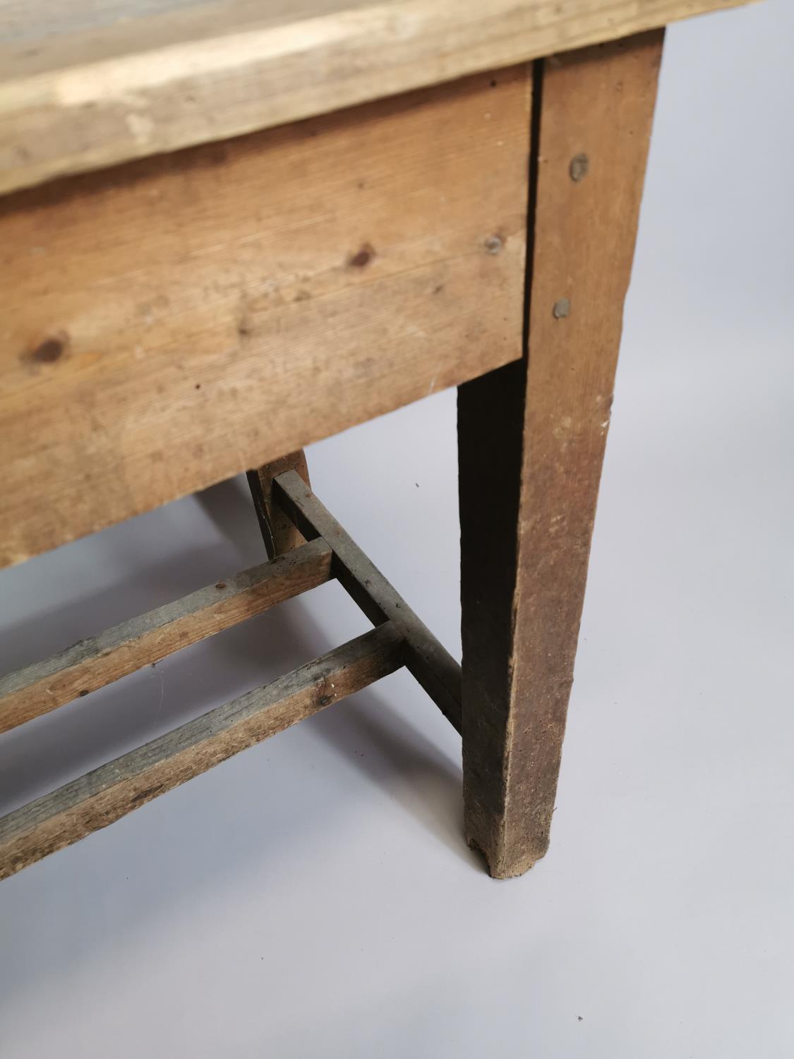 19th. Irish C. pine side table - Image 5 of 7