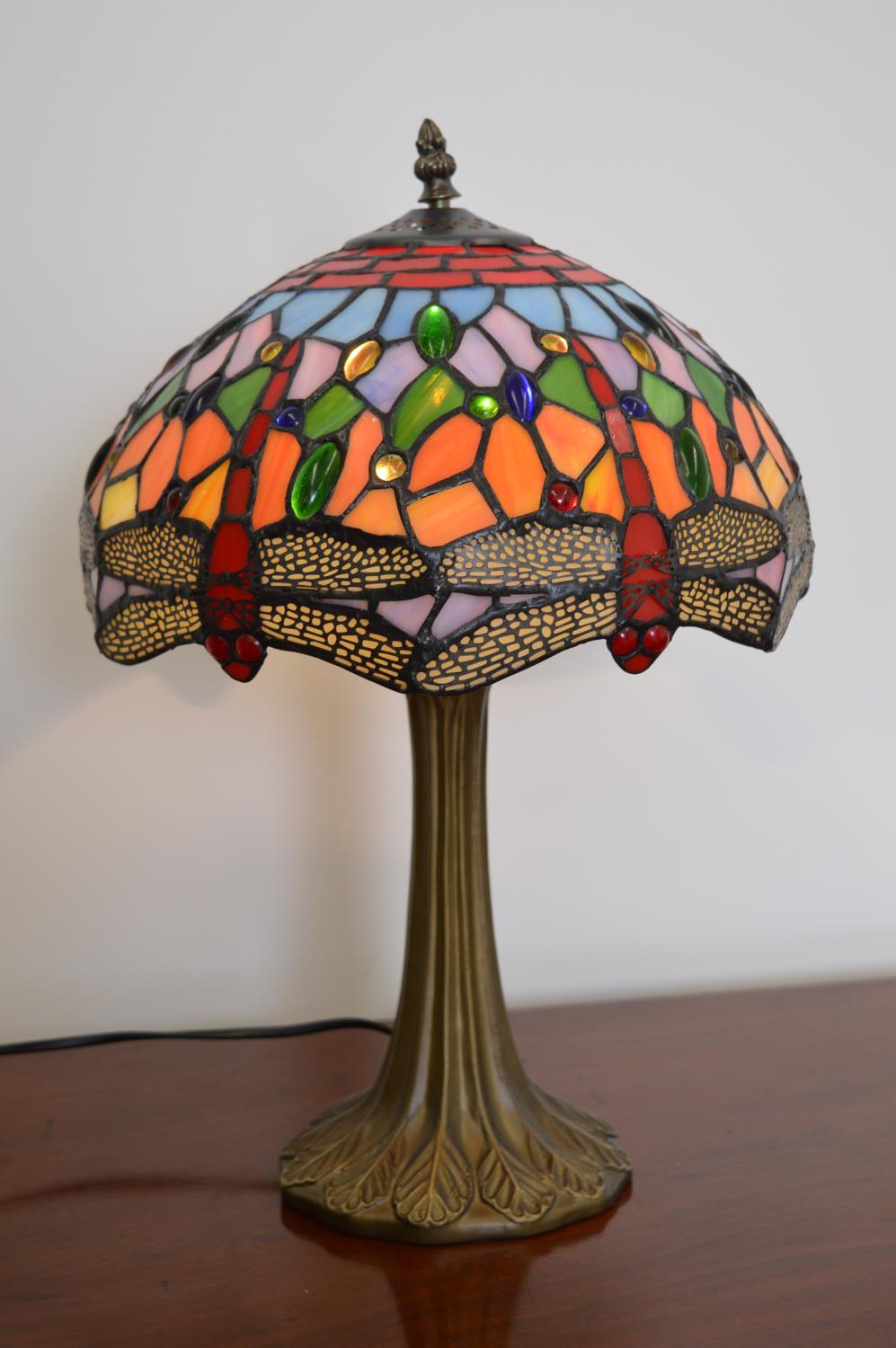 Tiffany style table lamp