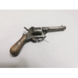 19th. C. pinfire revolver.