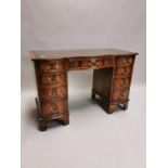 Edwardian mahogany writing desk