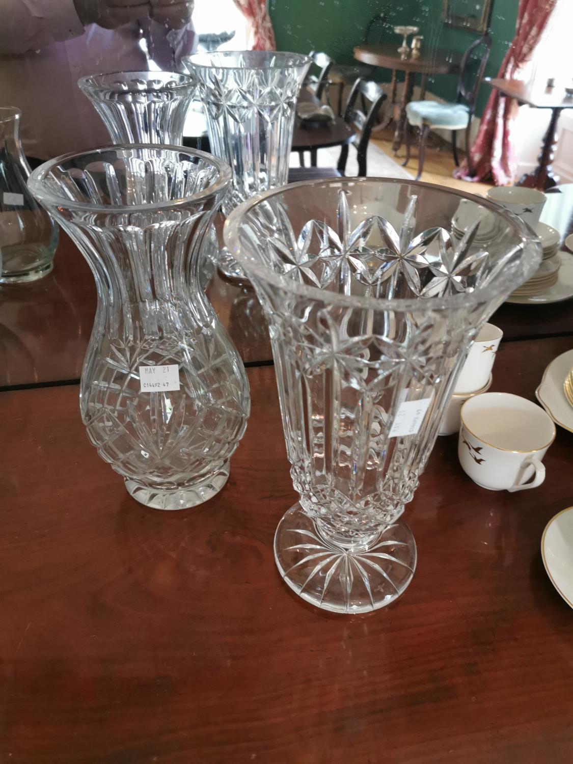 Waterford Crystal cut glass vase - Bild 2 aus 2