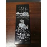 Japanese wall plaque