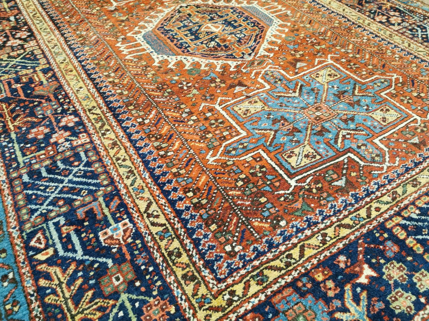 Persian carpet square - Image 3 of 6