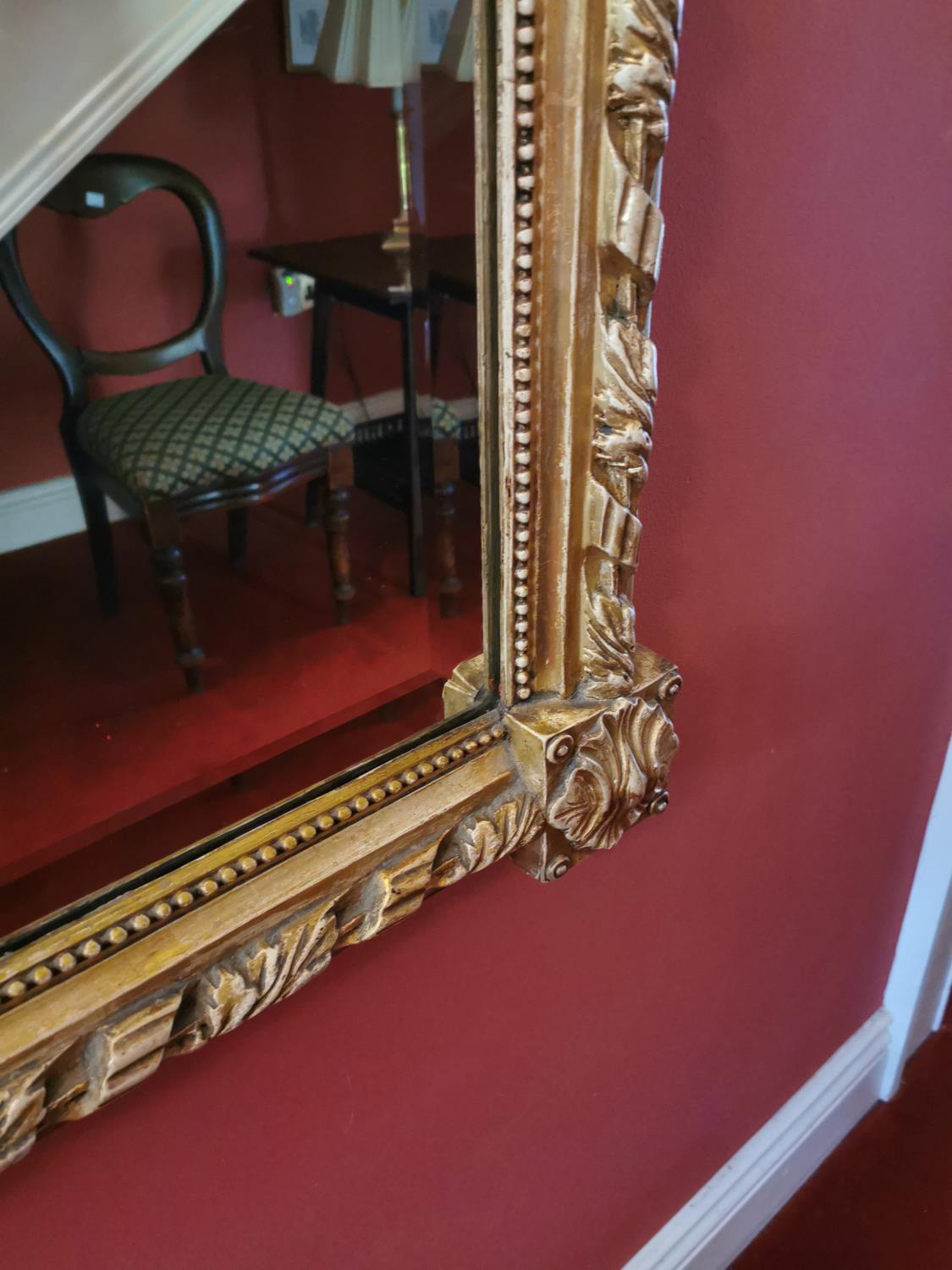 19th. C. giltwood wall mirror - Image 3 of 3