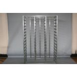 Stainless steel banqueting tray holder 110 W x 170 H x 56 D