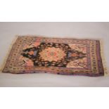 Antique prayer rug 107 x 60