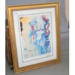 Salvador Dali: The Pharmacist signed print. 88W x 110H