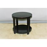 Superb quality lacquered two tier coffee table 60 X 55 H