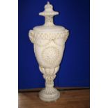 Classical design composite urn 64 W x 150 H x 48 D