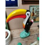 Guinness Toucan advertising figure.