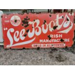 Lee Boots enamel advertising sign.