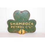 Shamrock Petrol Co. Ltd Dublin advertising sign.