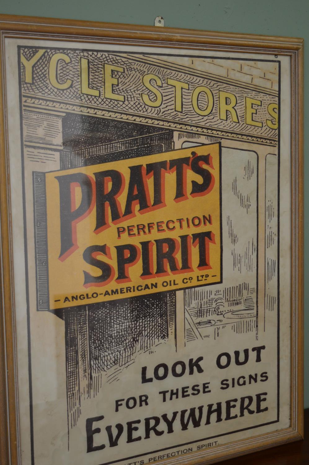 Pratt’s Perfection Spirit advertising print. - Image 2 of 2