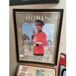Ogden's Robin cigarettes advertising sign