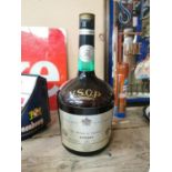 VSOP Cognac bottle ice bucket.