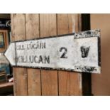 Killucan bi-lingual road sign.