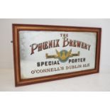 The Phoenix Brewery advertising mirror,