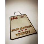 John Jameson whiskey advertising mirror.