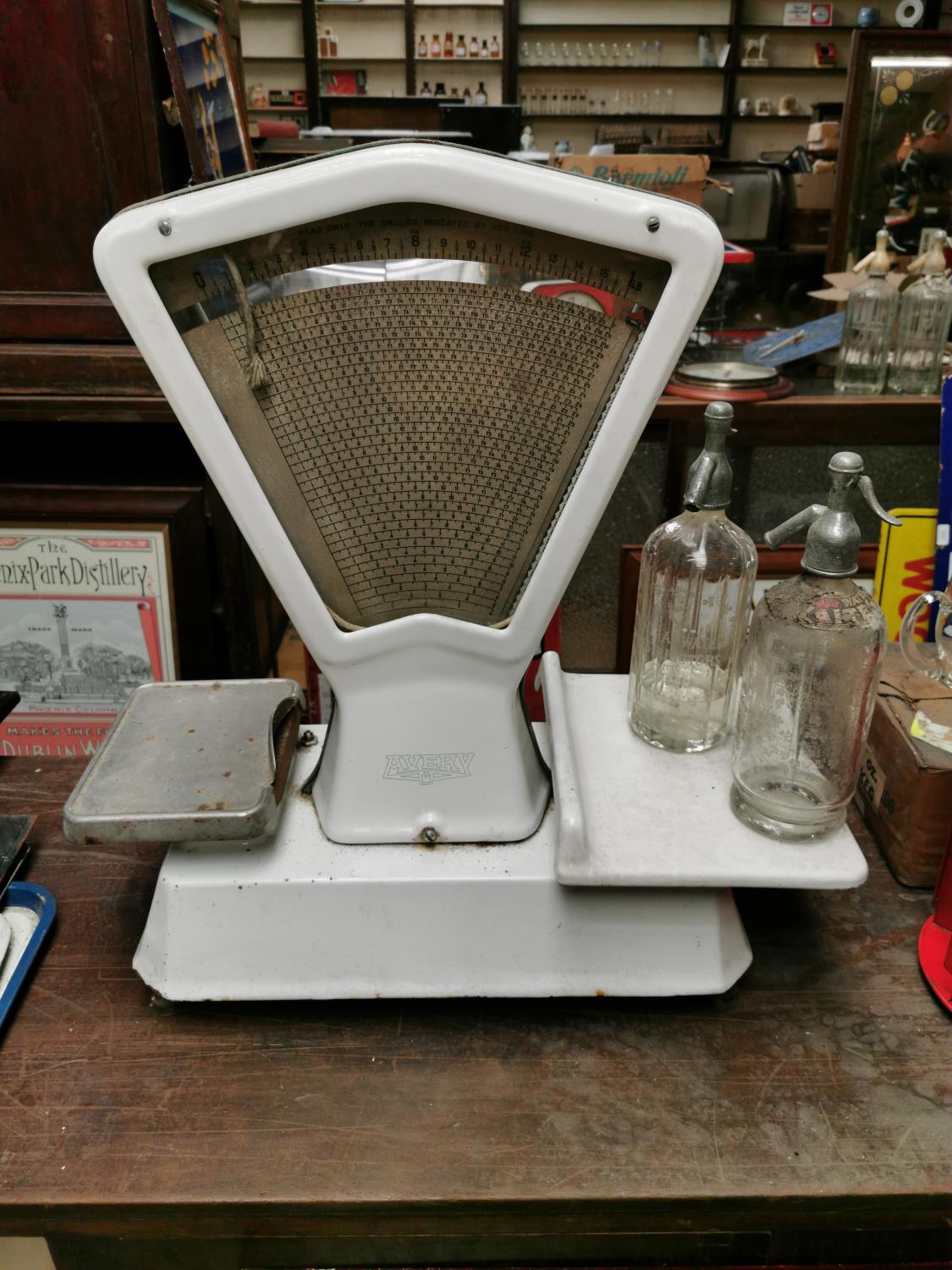 Avery shop scales.