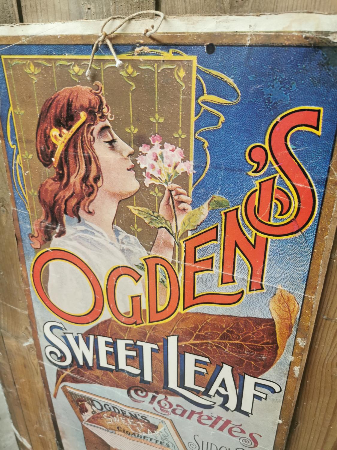 Ogden's Sweet Leaf Cigarettes advertising print - Image 2 of 3