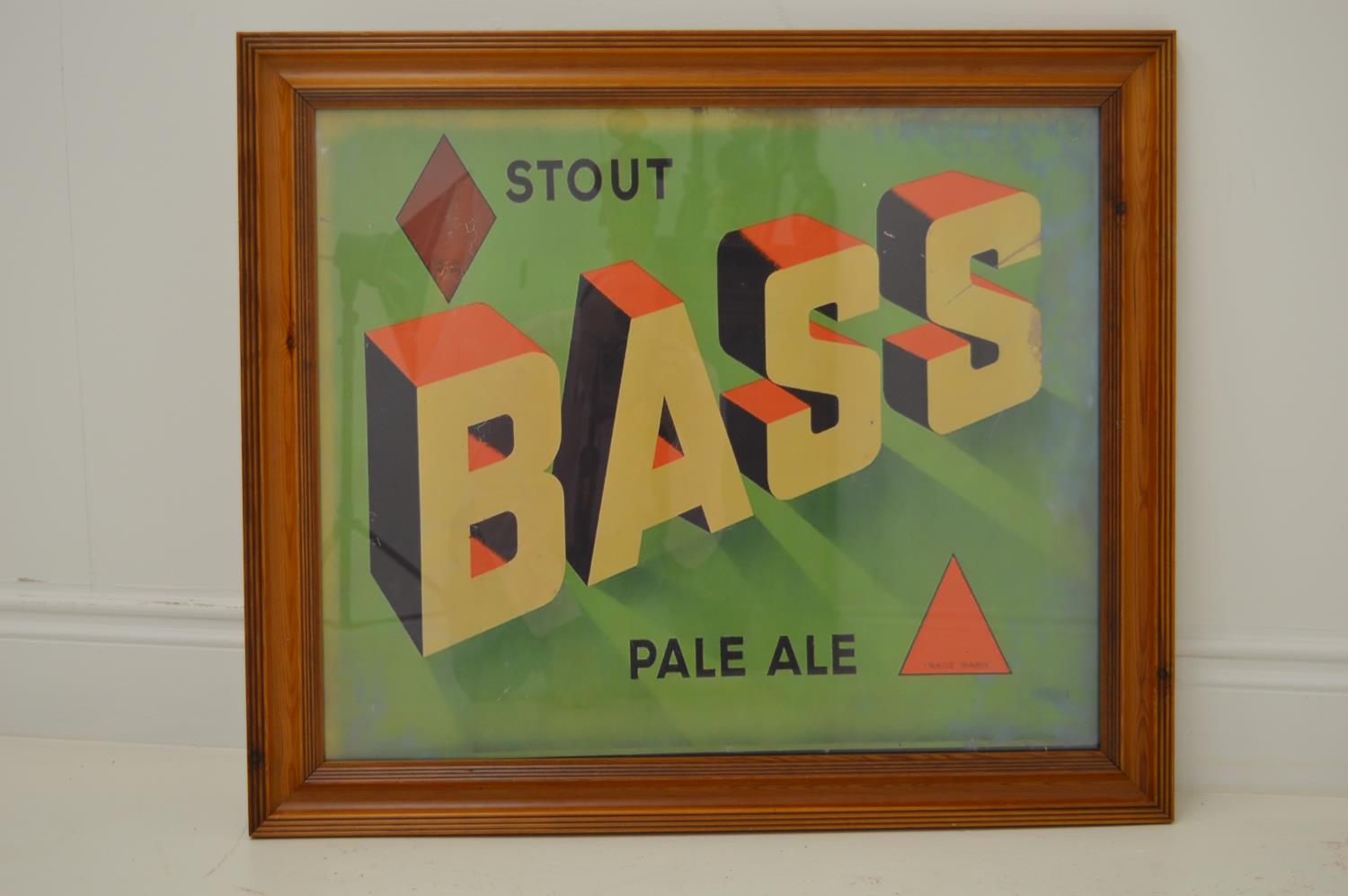 Stout Bass Pale Ale advertising print. - Image 2 of 2