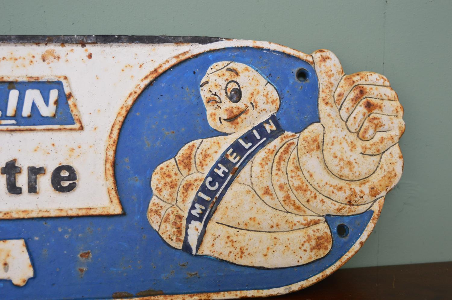 Michelin Certified Centre advertising sign. - Image 2 of 2