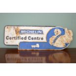 Michelin Certified Centre advertising sign.