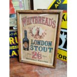 Whitbread's London Stout advertising print.