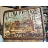 J J Murphy & Co. advertising sign.