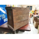 Dixon & Co. Dublin advertising box.