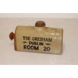 The Gresham Dublin stone water bottle.