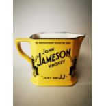 John Jameson Irish Whiskey advertising jug.