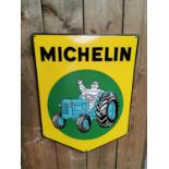 Michelin enamel advertising sign.
