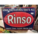 Rinso enamel advertising sign