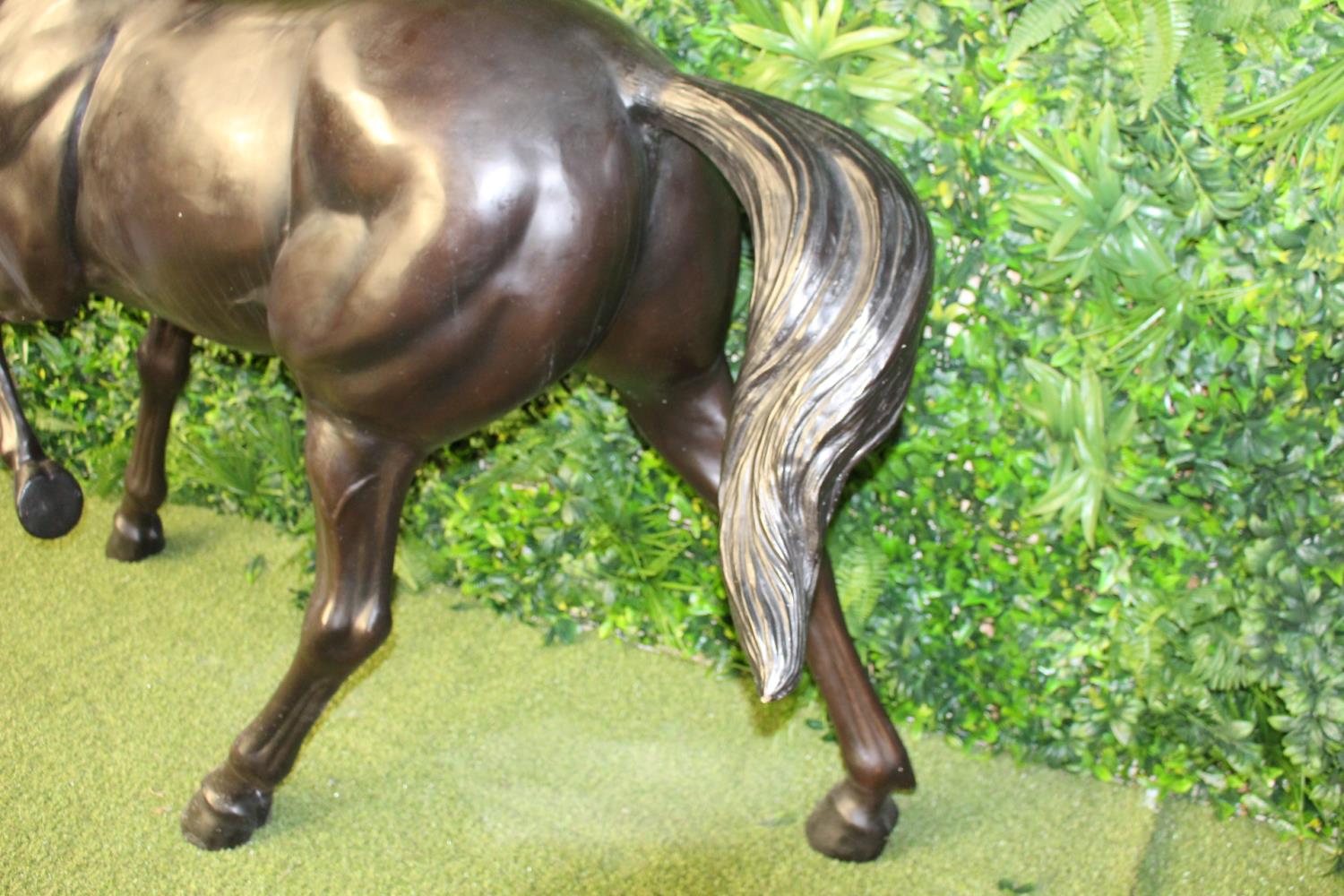 Bronze model of a trotting Horse. - Image 3 of 3