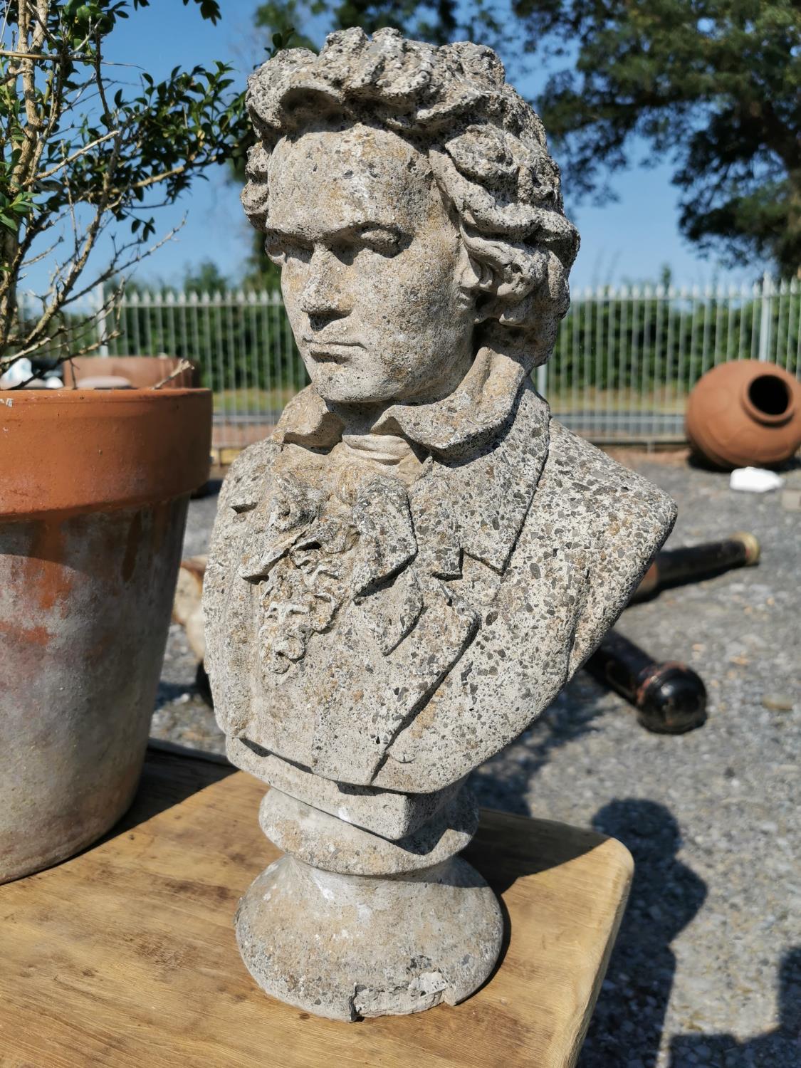 Composition bust of Beethoven