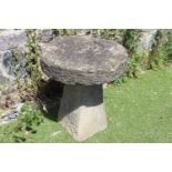 Sandstone staddle stone