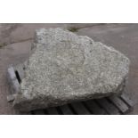 One large granite rock