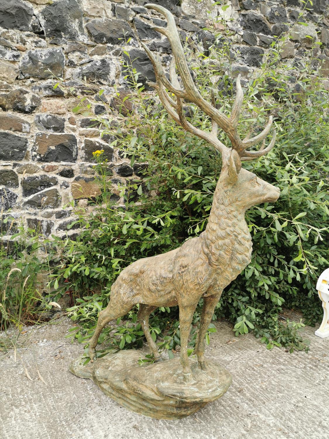Good quality bronze Stag. - Image 3 of 3