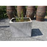 Galvanised water feature